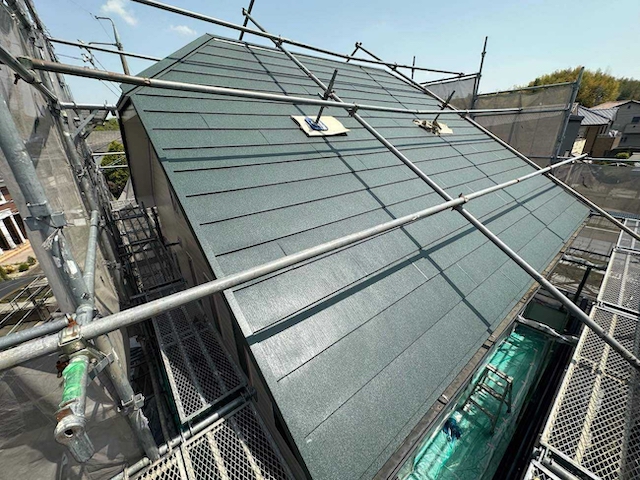 ガルバニウム施工完了